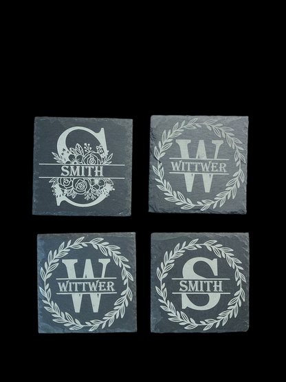 Monogram Coasters