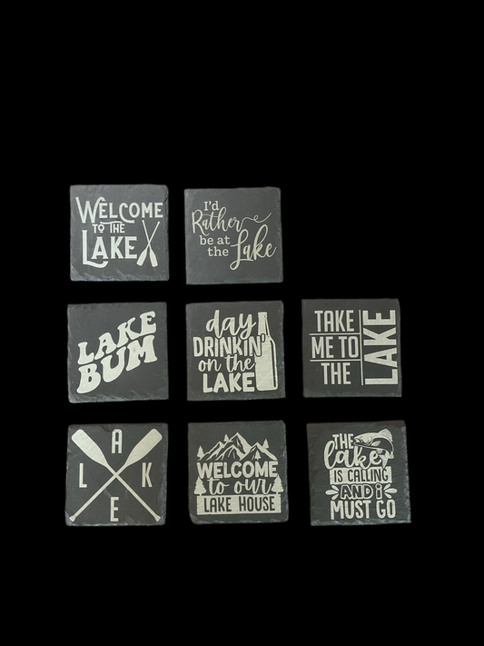 Lake Cabin Coasters