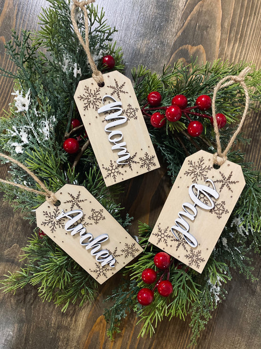 Custom Stocking Tag